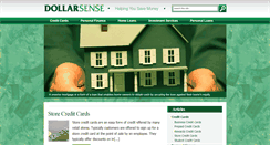 Desktop Screenshot of dollarsense.net